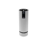 PEUGEOT - Moulin à Sel Électrique Rechargeable Line u'Select 15 cm - 6 Réglages De Moutures Prédéfinies - Innovation Sel Glace, Mécanisme Zirlion - En Aluminium - Coloris Carbone