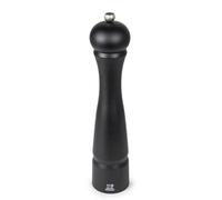 PEUGEOT - Moulin à Sel Festival Z 30 cm - Mécanisme Zirlion en Zircone - Innovation Sel Glace - Pour Sel Sec - Fabrication Française - Bois de Hêtre PEFC - Coloris Noir Mat