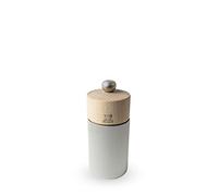 Peugeot Moulin à sel Line Aluminium 12 cm Bois/Aluminium Naturel