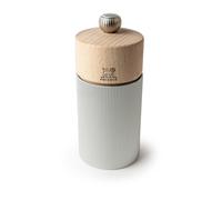 Peugeot Moulin à sel Line Aluminium 12 cm Bois/Aluminium Naturel