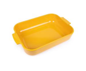 Peugeot Plat en céramique Appolia 29.5x36 cm Saffron yellow