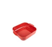 PSP Peugeot Plat à four Appolia céramique carré 28 cm Rouge – 2,7 L – Garanti 10 ans