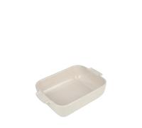 PEUGEOT Plat à four céramique Appolia rectangulaire 25 cm Écru 1,4 L – Garantie 10 ans