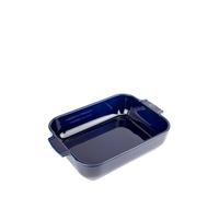 Peugeot – Plat à four en céramique Appolia – Rectangulaire 32 cm – Bleu