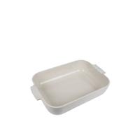 Peugeot Plat à four Appolia céramique rectangulaire 36 cm 3,8 L écru