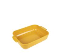 Peugeot Plat à four en céramique Appolia 40 x 27,2 x 8,3 cm 5,2 L Jaune safran