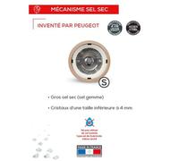 PARIS Moulin à Sel Bois U´SELECT 12 cm PEUGEOT Laqué Rouge passion SC