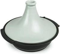 PEUGEOT Tagine ATLAS 30cm vert sauge Cuiseur vapeur aluminium Couvercle céramique