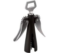 Peugeot Tire-bouchon Charles de Gaulle Souverain 2-en-1 (double levier) inox/noir 19,6 cm