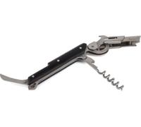 Peugeot Tire-bouchon sommelier Clavelin - coupe-capsule et décapsuleur intégrés - 14 cm noir