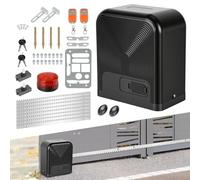 Peviasot Opérateur de portail coulissant - 750 W - 1600 kg - Smart WiFi - Avec 2 télécommandes - Voyant d'avertissement d'ouverture de portail - Fonction de fermeture automatique