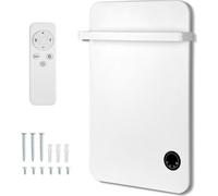 Peviasot, panneau chauffant infrarouge WiFi de 400 W – Radiateur mural électrique pour serviettes et autres usages