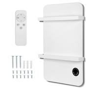 Peviasot, panneau chauffant infrarouge WiFi de 600 W – Radiateur mural électrique pour serviettes et autres usages