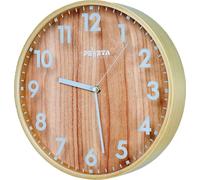 PEWETA 55210311 PEWETA Funkwanduhr braun Holz, Ø 30,0 cm