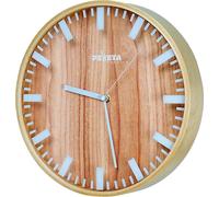 PEWETA 55210321 PEWETA Funkwanduhr braun Holz, Ø 30,0 cm