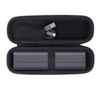 Peyyargo Dur Étui de Protection Compatible avec Fanttik E1 Max / E2 Max Mini Tournevis Électrique (Noir)