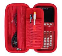 Peyyargo Dur Étui pour Texas Instruments TI-83 Premium CE Calculatrice | Compatible aussi : TI-82, TI-NSPIRE CX II-T, TI-30 ECO RS, TI-84 Plus CE-T, TI-Nspire CX Cas. Coque EVA Rigide, Antichoc