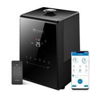 PFA@Proscenic Humidificateur Portable 5.3L Ultrasonique Silencieux avec APP Buse à 360° LED Brume Fraîche-Chaude-Arôme Auto Arrêt