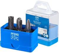 PFERD 21901507 Jeu de fraises sur tige en métal dur 12 mm Diamètre de la tige 6