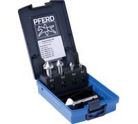 PFERD TOOLS - Jeu de fraises coniques HSS, 5 pièces, DIN 335 C 90°