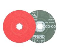 Pferd 40729 Combiclick Fibre disque, EN CÉRAMIQUE Oxyde Co-cool, 4-1/5,1 cm de diamètre, 13300 TR/mn, grain 80 (lot de 25)