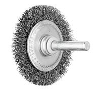 Brosse plate non torsadée sur tige en acier ST - par 10 - 50x4 PFERD
