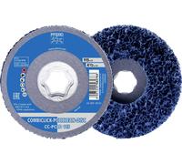 PFERD 44692275 PFERD COMBICLICK POLICLEAN PLUS PLD feutre de nettoyage Ø 115 x 13 mm pour les travaux de nettoyage grossiers 115