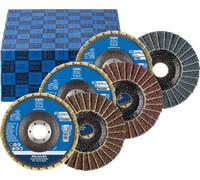 PFERD TOOLS 44698005 SET PVL 125 A Disque segmenté Diamètre 125 mm Ø de perçage 22.23 mm aluminium, Alliage à base de cobalt, Alliage à base de nickel, bronze,