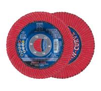 PFERD 67344 Polifan PFR Disque à lamelles de type radial, oxyde de céramique, 12,7 cm de diamètre, trou d'arbre de 2,2 cm, 12200 tr/min, grain 60