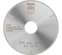 PFERD 68410238 D1A1R 100-2-22,23 D 427 GAG Disque à tronçonner diamanté Diamètre 100 mm Ø de perçage 22.23 mm Duroplast