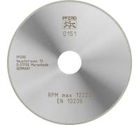 PFERD 68412115 D1A1R 125-1,4-20 D 151 GAD Disque à tronçonner diamanté Diamètre 125 mm Ø de perçage 20 mm Duroplast, Verre