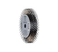 PFERD Brosse ronde POLITRAXE, RBU non tressée, 1 pièce | Ø 100x20mm, fil d'acier M14 ø 0,60 | 43502102 - pour meuleuses d'angle
