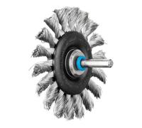 PFERD Brosse ronde torsadée PFERD POS RBG Diamètre 76x6 mm Diamètre de la tige 6 mm Diamètre du fil en acier inoxydable 0,35 Quantité:1