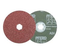 PFERD COMBICLICK 64190102 Lot de 25 disques en fibre CC-FS 125 A 24
