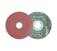 PFERD Combiclick Lot de 25 disques en corindon en fibre de verre Ø 100 mm A60 pour applications universelles