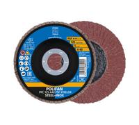 PFERD Disque à lamelles A PSF STEELOX D. 125 mm granul. A-40 conique acier/bois corind Quantité:10