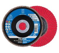 PFERD Disque à lamelles POLIFAN CO-COOL SG STEELOX Ø 125 mm Granulométrie 40 conique - 67760425