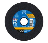 PFERD Disque à tronçonner PSF STEELOX D125x1,6mm droite INOX perçage 22,23 mm PFERD Quantité:25