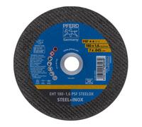 PFERD Disque à tronçonner PSF STEELOX D180x1,6mm droite INOX perçage 22,23 mm PFERD Quantité:25