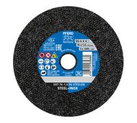 PFERD Disque à tronçonner SG STEELOX D. 76 mm épaisseur disque 1,1 mm droite corindon Quantité:50