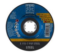 PFERD Disque abrasif PFERD E 115-7 PSF STEEL/X-LOCK Quantité:10