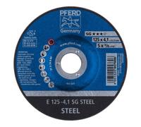 PFERD Disque abrasif PFERD E 125-4,1 SG STEEL Quantité:1