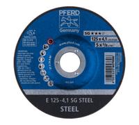 PFERD Disque abrasif PFERD E 125-4,1 SG STEEL Quantité:10
