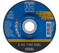 Pferd E1257A30PPSF Disque à ébarber A30PPS, Multicolore, 125 x 7 mm