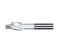 PFERD Fraise plate HSS avec tourillon de guidage | Ø 18,0 mm, tige ø 12,5 mm, DIN 373 | 25203119 - pour trous filetés