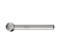PFERD Fraise sur tige forme F KUD D. 10 mm L. tête 9 mm D. tige 6 mm HSS engrènement 3 Quantité:1