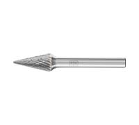 PFERD Fraise sur tige forme G SKM D. 10 mm L. tête 20 mm D. tige 6 mm carbure engrènem Quantité:1