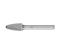 PFERD Fraise sur tige forme H RBF D. 10 mm L. tête 20 mm D. tige 6 mm carbure engrènem Quantité:1