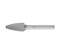 PFERD Fraise sur tige forme H RBF D. 12 mm L. tête 25 mm D. tige 6 mm carbure engrènem Quantité:1