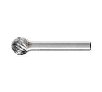 PFERD HM 21001008 Fraise en forme de boule KUD avec dents rondes Diamètre 12 mm Diamètre de la tige 6 mm Longueur 51 mm Pour une utilisation polyvalente sur les matériaux industriels les plus